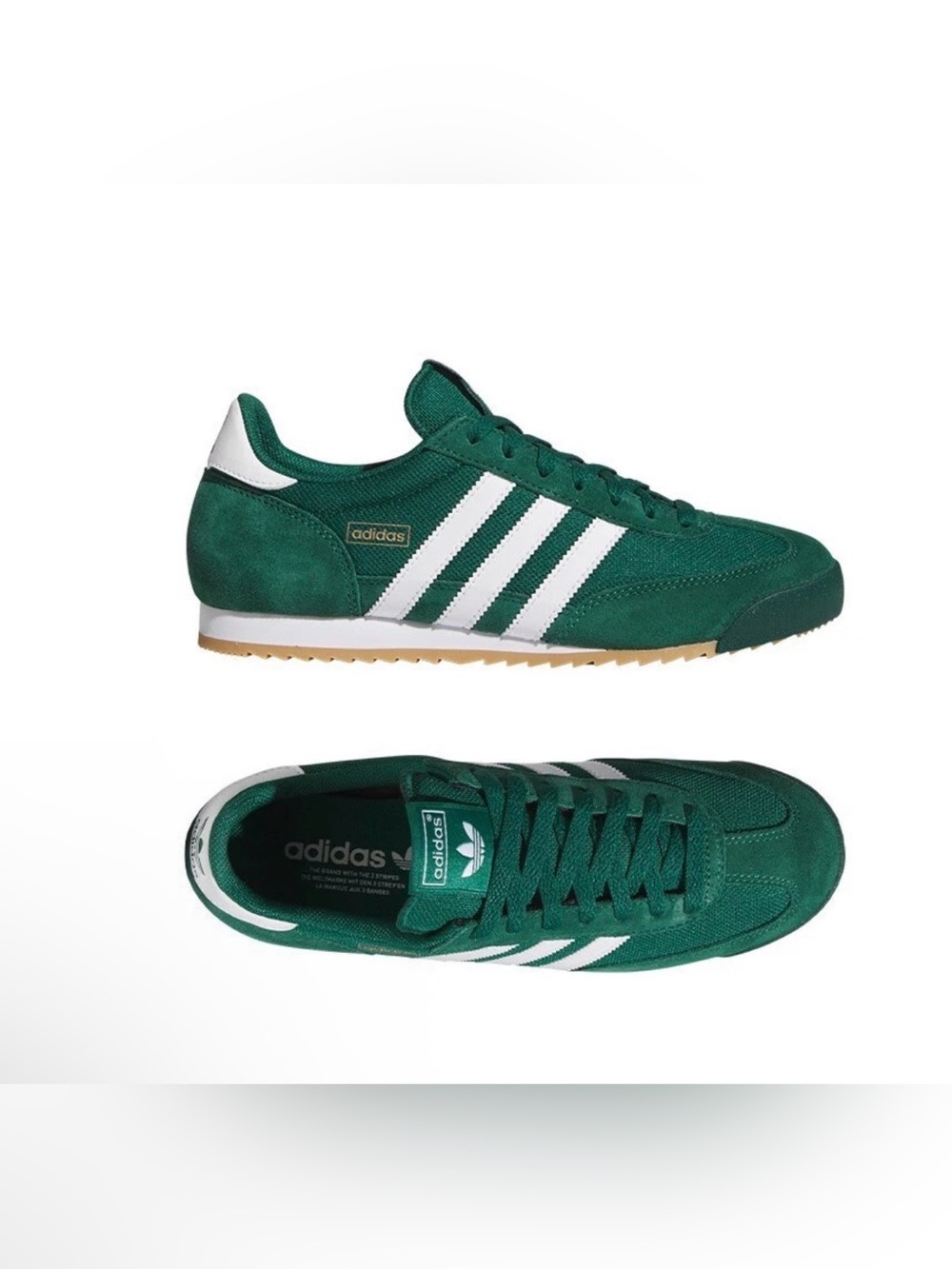 ADIDAS R71 Collegiate Green / White MEN'S Sz 13 SHOES SNEAKERS new